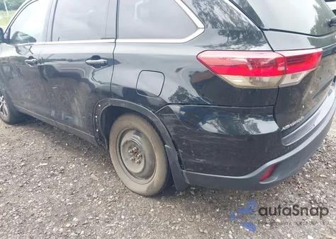 2018 Toyota Highlander Xle from USA, damaged, VIN 5TDJZRFH7JS863016
